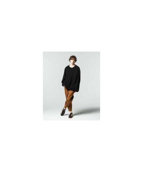 glamb ヘムタックワークパンツ　完売商品 glamb（グラム）の「GB0321 / P04 : Hem tuck work pants / ヘム