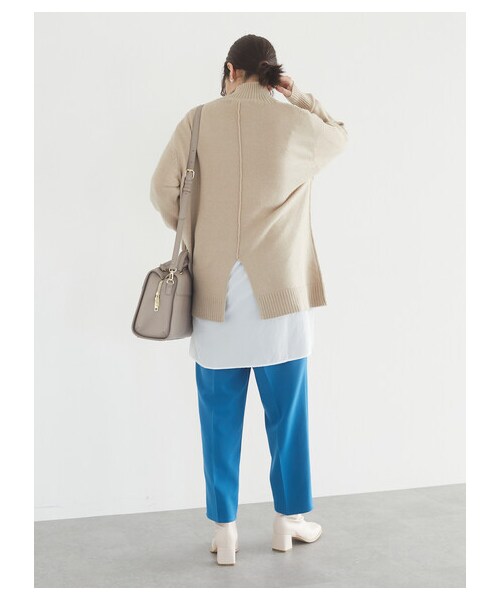 Green　Parks（グリーンパークス）の「きれいシルエットアンクルパンツ（パンツ・ブラック/ブルー/ネイビー/エクリュ・S/M/L）」の22枚目の写真