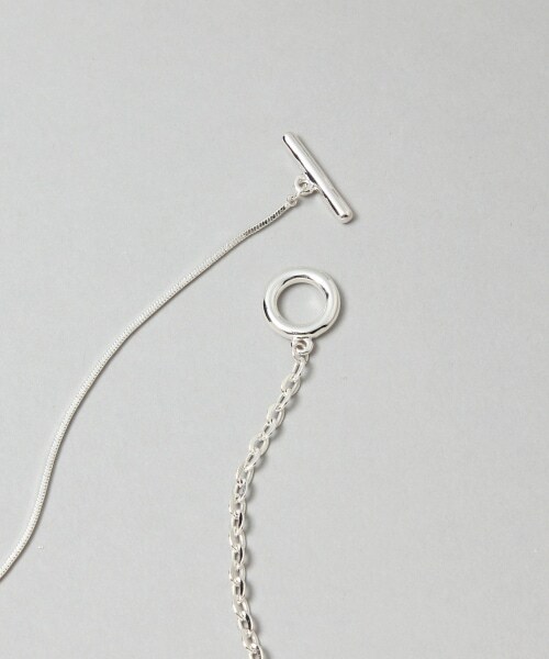 HARE（ハレ）の「チェーンMIXマルチネックレス（アクセサリー・シルバー/ゴールド・FREE）」の18枚目の写真