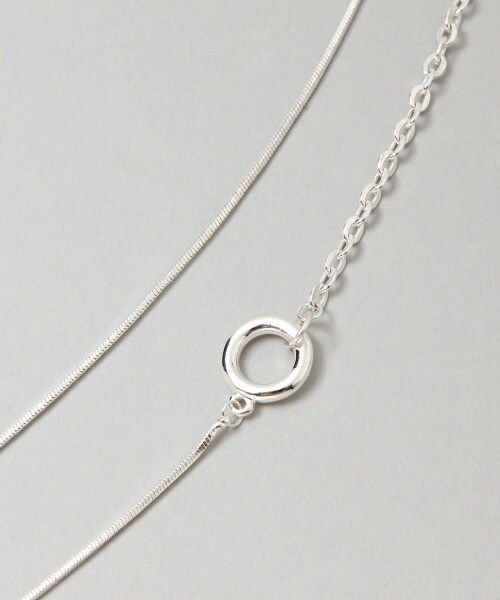 HARE（ハレ）の「チェーンMIXマルチネックレス（アクセサリー・シルバー/ゴールド・FREE）」の19枚目の写真