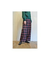-- | チェックタックパンツ(スラックス)