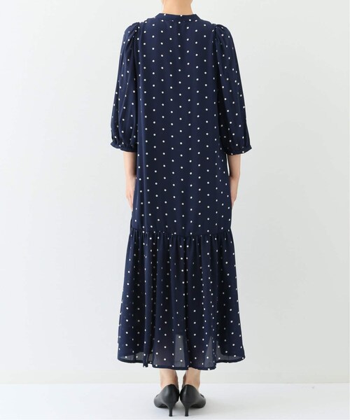 Spick & Span（スピックアンドスパン）の「Solarマキシドレス◆（ワンピース/ドレス・ブルー/(044)/フリー/在庫あり）」の4枚目の写真