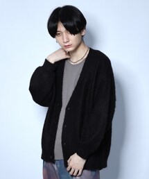 HARE | モヘアニットカーディガン(トップス)