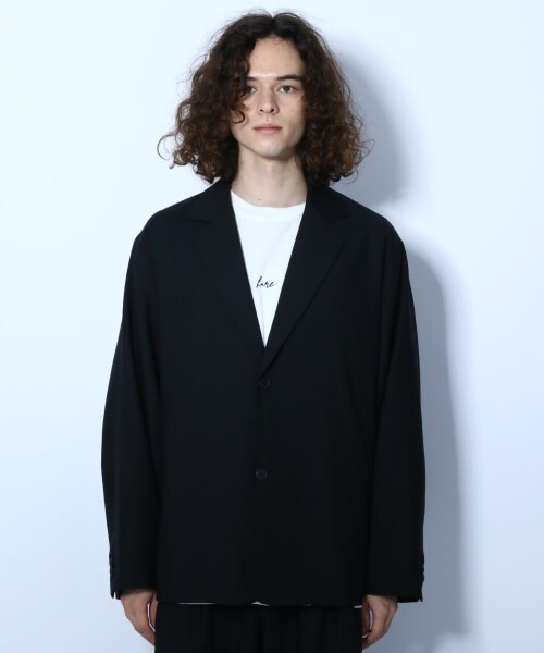 HARE（ハレ）の「TWエブリデイジャケット（ジャケット/アウター・ブラック/グレー系その他/グリーン系その他・S/M）」の9枚目の写真