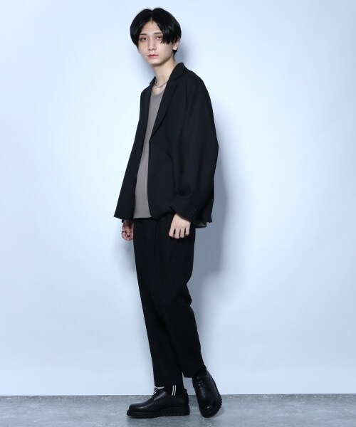 HARE（ハレ）の「TWエブリデイジャケット（ジャケット/アウター・ブラック/グレー系その他/グリーン系その他・S/M）」の4枚目の写真