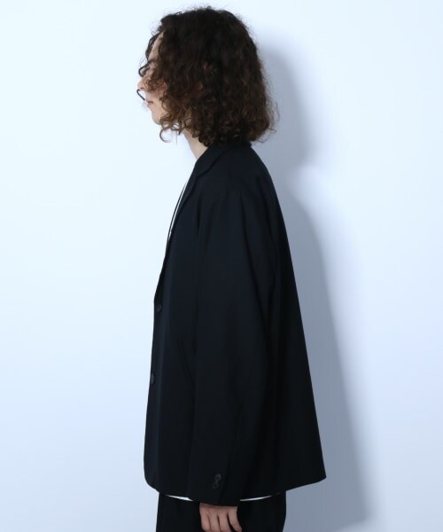 HARE（ハレ）の「TWエブリデイジャケット（ジャケット/アウター・ブラック/グレー系その他/グリーン系その他・S/M）」の10枚目の写真