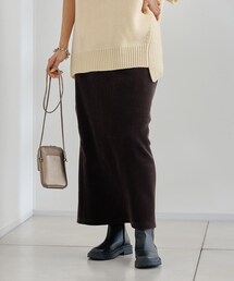 DouDou | コーデュロイジャージースカート(スカート)