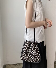 CAPRICIEUX LE'MAGE | ジャガードドロストバッグ(トートバッグ)