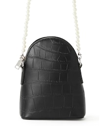 GRL | クロコダイル柄パールレザーミニショルダーバッグ(ショルダーバッグ)