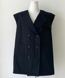【新品未使用】i_am ダブルボタントレンチベスト kk-spirits_pal-0921-wait967