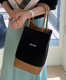 DHOLIC | 2WAYロゴコントラストバッグ・全2色(ハンドバッグ)