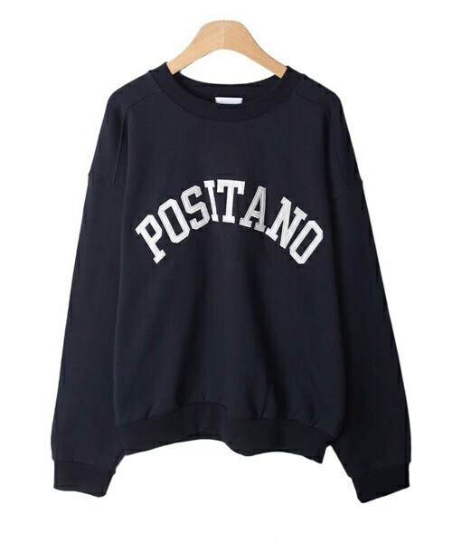 DHOLIC STYLE（ディーホリックスタイル）の「[lindashop] POSITANOルーズスウェット（スウェット・レディース・ホワイト/グレー/ブルー・FREE）」の3枚目の写真