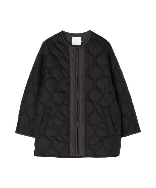 AMERICAN HOLIC（アメリカンホリック）の「ミディキルティングコート（ジャケット/アウター・ブラック/カーキ・M/L）」の8枚目の写真