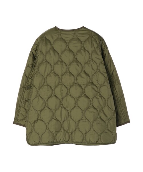 AMERICAN HOLIC（アメリカンホリック）の「ミディキルティングコート（ジャケット/アウター・ブラック/カーキ・M/L）」の2枚目の写真