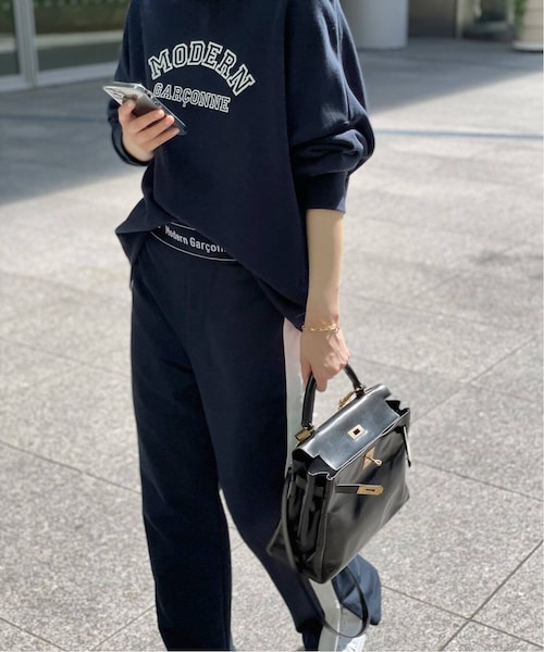 Deuxieme Classe（ドゥーズィエムクラス）の「Jersey Line パンツ（その他・ネイビー/36/38）」の3枚目の写真