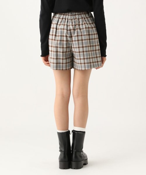 repipi armario（レピピ アルマリオ）の「☆WEB先行予約☆ベルトツキアソートチェックショートパンツ（パンツ・チェック(グレー系)/チェック(ブラウン系)・S(140~150cm)/M(150~160cm)/L(160cm~)）」の21枚目の写真