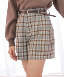 repipi armario | ☆WEB先行予約☆ベルトツキアソートチェックショートパンツ(パンツ)
