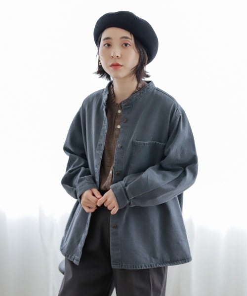 studio CLIP（スタディオクリップ）の「デニムシャツブルゾン（）」 - WEAR