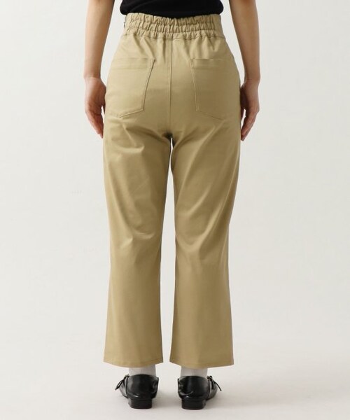 ENsMOL.（エンスモール）の「ハイライズストレートセーラーパンツ（パンツ・レディース・黒/ベージュ・S/M/XS）」の6枚目の写真