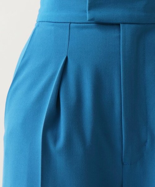 ENsMOL.（エンスモール）の「センタープレスストレッチワイドパンツ（パンツ・レディース・ブルー/チャコールグレー/オフ白・S/M/XS）」の21枚目の写真