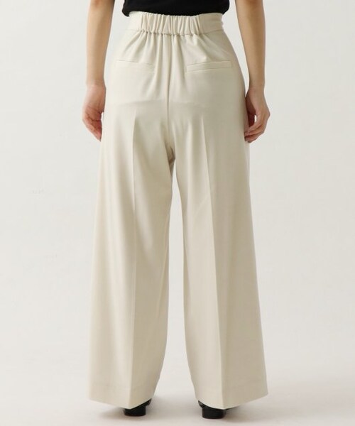 ENsMOL.（エンスモール）の「センタープレスストレッチワイドパンツ（パンツ・レディース・ブルー/チャコールグレー/オフ白・S/M/XS）」の7枚目の写真