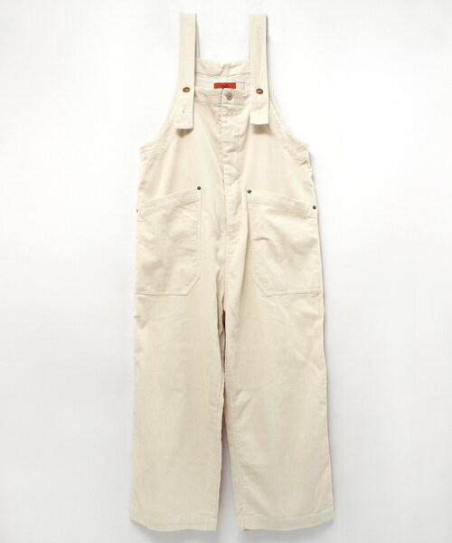 O0654 コーデュロイルーズサロペット