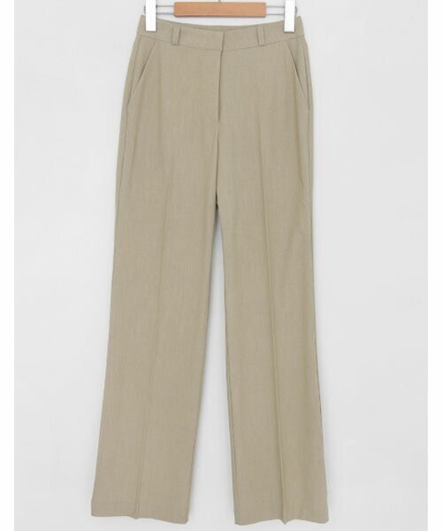 DHOLIC STYLE（ディーホリックスタイル）の「[qnigirls] フレアスラックス（スラックス・レディース・グレー/ブラウン/ブルー/ホワイト/ベージュ/ブラック・S/M）」の5枚目の写真