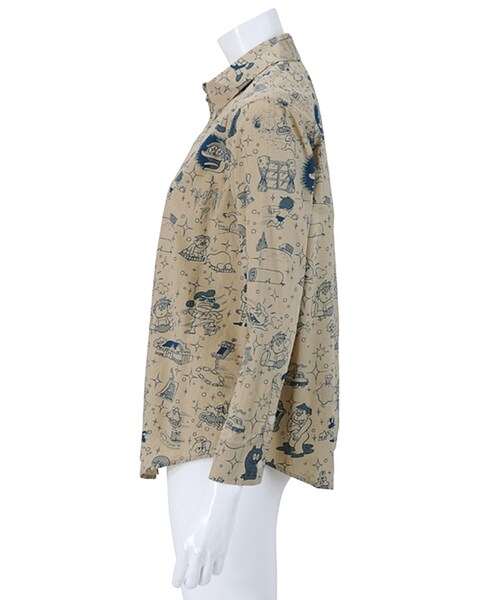 Ne-net（ネネット）の「夢いっぱいシャツ / シャツ（トップス・レディース・beige・02）」の4枚目の写真