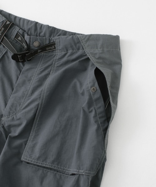 アンドワンダー　PERTEX nylon rip pants and wander（アンドワンダー）の「and wander PERTEX nylon rip