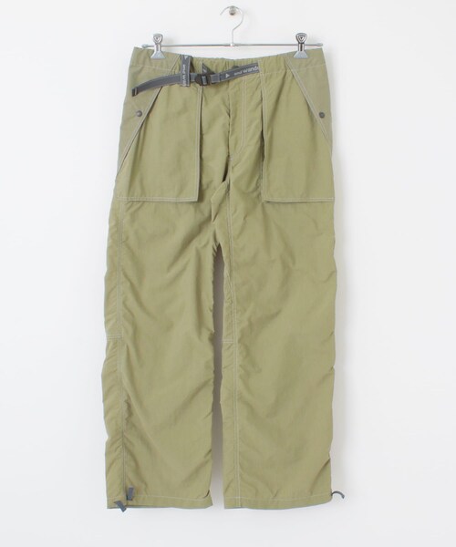 and wander（アンドワンダー）の「and wander PERTEX nylon rip pants