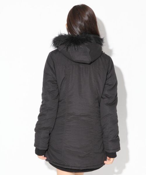 repipi armario(レピピ アルマリオ)の「モッズコート(ジャケット/アウター・レディース・ブラック/カモフラ/カーキ・XS/S/M)」の5枚目の写真