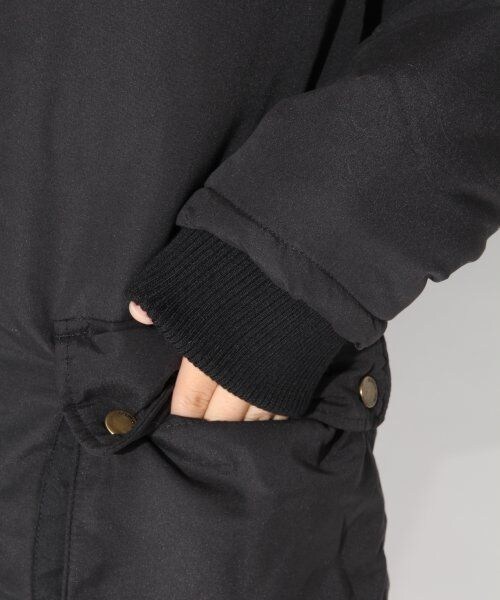 repipi armario(レピピ アルマリオ)の「モッズコート(ジャケット/アウター・レディース・ブラック/カモフラ/カーキ・XS/S/M)」の13枚目の写真