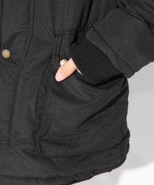 repipi armario(レピピ アルマリオ)の「モッズコート(ジャケット/アウター・レディース・ブラック/カモフラ/カーキ・XS/S/M)」の14枚目の写真