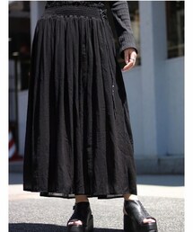 【別注】KMRii/ケムリ/Lace up Long Skirt/RFL
