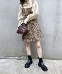 one after another NICE CLAUP | ブラウスセットキャミワンピース(ワンピース)