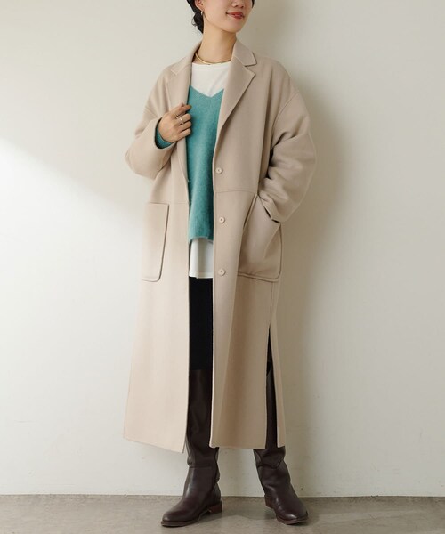 SHENERY（シーナリー）の「リバーロングコート（その他アウター）」 - WEAR 