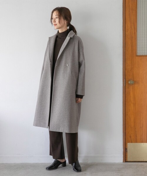 LEPSIM（レプシィム）の「12ゲージケアニットパンツ（パンツ・ブラック/グレージュ/ブラウン/マスタード・M/L）」の18枚目の写真