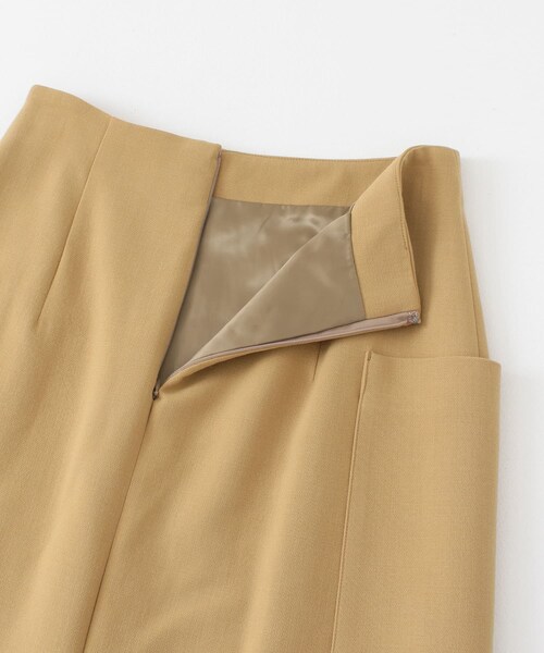 AURALEE（オーラリー）の「AURALEE TENSEWOOL DOUBLECLOTH SKIRT（その他・レディース・IVORY/BEIGE・1）」の8枚目の写真