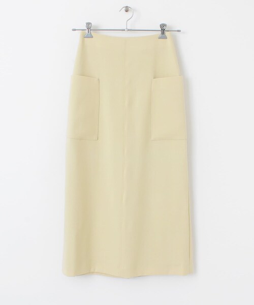 AURALEE（オーラリー）の「AURALEE TENSEWOOL DOUBLECLOTH SKIRT（その他・レディース・IVORY/BEIGE・1）」の3枚目の写真