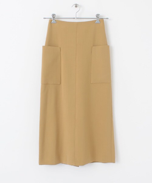 AURALEE（オーラリー）の「AURALEE TENSEWOOL DOUBLECLOTH SKIRT（その他・レディース・IVORY/BEIGE・1）」の2枚目の写真