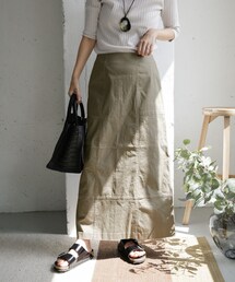 URBAN RESEARCH DOORS（アーバンリサーチドアーズ）の「コットンサテンステッチスカート（その他）」