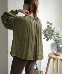 URBAN RESEARCH DOORS | 2WAYギャザーブラウス(その他)