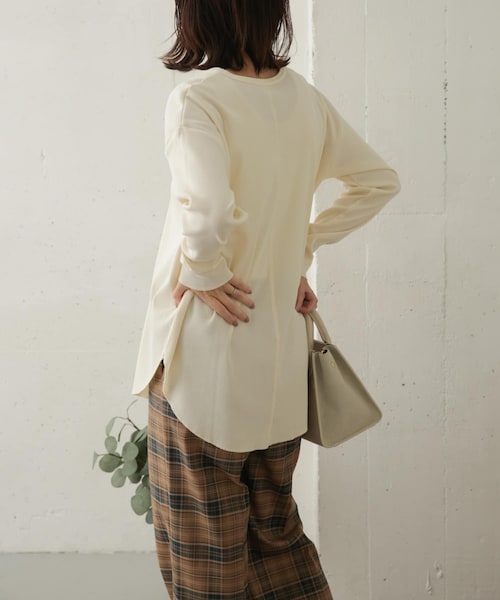 URBAN RESEARCH DOORS（アーバンリサーチドアーズ）の「テレコルーズ長袖カットソー（その他・レディース・GREEN/IVORY/GREGE・one）」の20枚目の写真