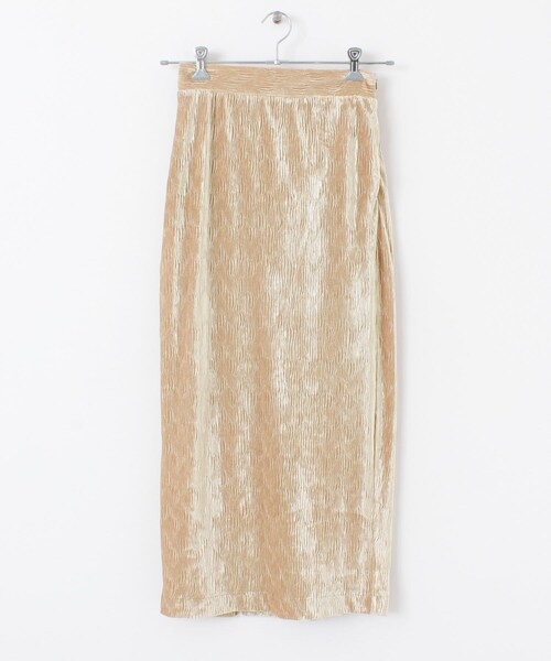 KBF（ケイビーエフ）の「クリンクルベロアタイトスカート（その他・レディース・D.BROWN/PINK BEIGE/BLACK・one）」の21枚目の写真