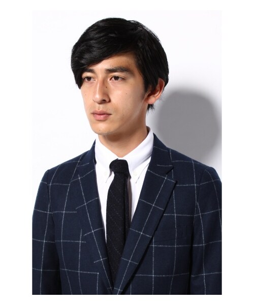 JOURNAL STANDARD(ジャーナルスタンダード)の「フラノウィンドペンテーラードジャケット(テーラードジャケット・メンズ・グレーB/ネイビー B・S/M/L)」の6枚目の写真