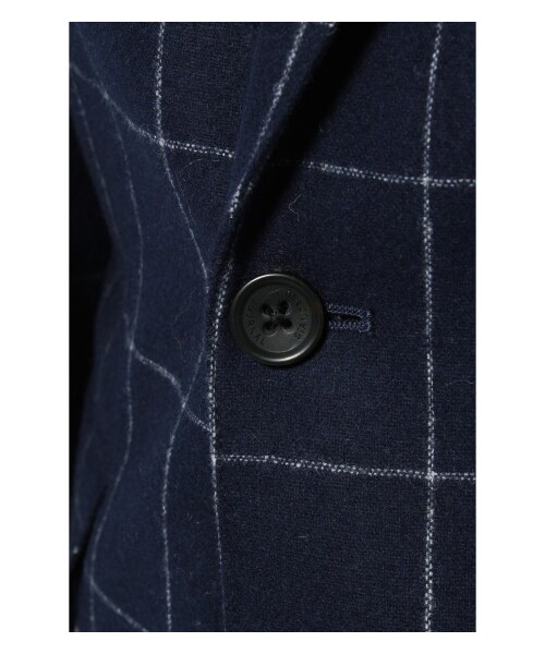JOURNAL STANDARD(ジャーナルスタンダード)の「フラノウィンドペンテーラードジャケット(テーラードジャケット・メンズ・グレーB/ネイビー B・S/M/L)」の9枚目の写真