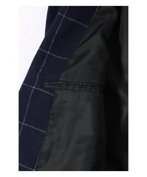 JOURNAL STANDARD(ジャーナルスタンダード)の「フラノウィンドペンテーラードジャケット(テーラードジャケット・メンズ・グレーB/ネイビー B・S/M/L)」の13枚目の写真