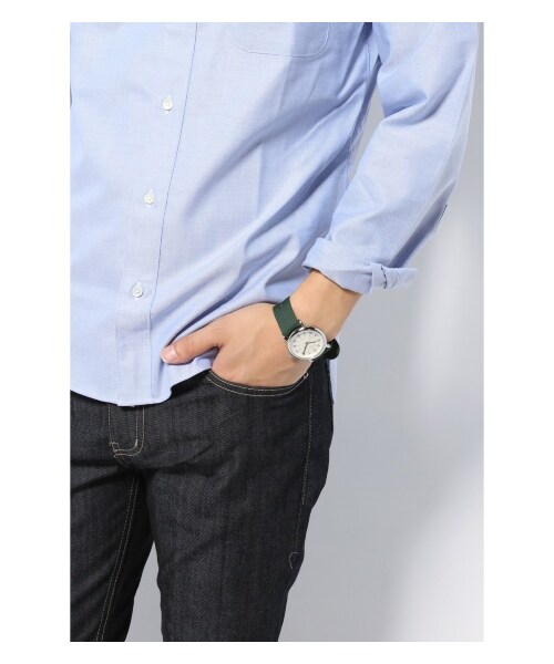 TIMEX（タイメックス）の「TIMEX Weekender 38MM/タイメックス ウィークエンダー（腕時計・メンズ・ブラック A/グリーン・フリー）」の10枚目の写真