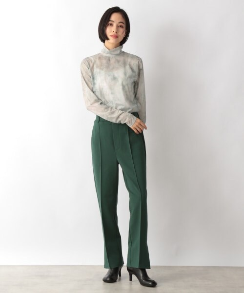 LOWRYS FARM（ローリーズファーム）の「ガラシアータートルＬＳ（トップス・ゼブラ/マーブル・F）」の6枚目の写真