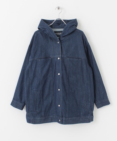 アーバンリサーチ Sonny Label デニムボアコート フード付き